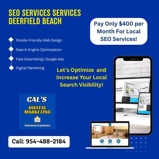 SEO Services Deerfield Beach | Cal's Digital Marketing