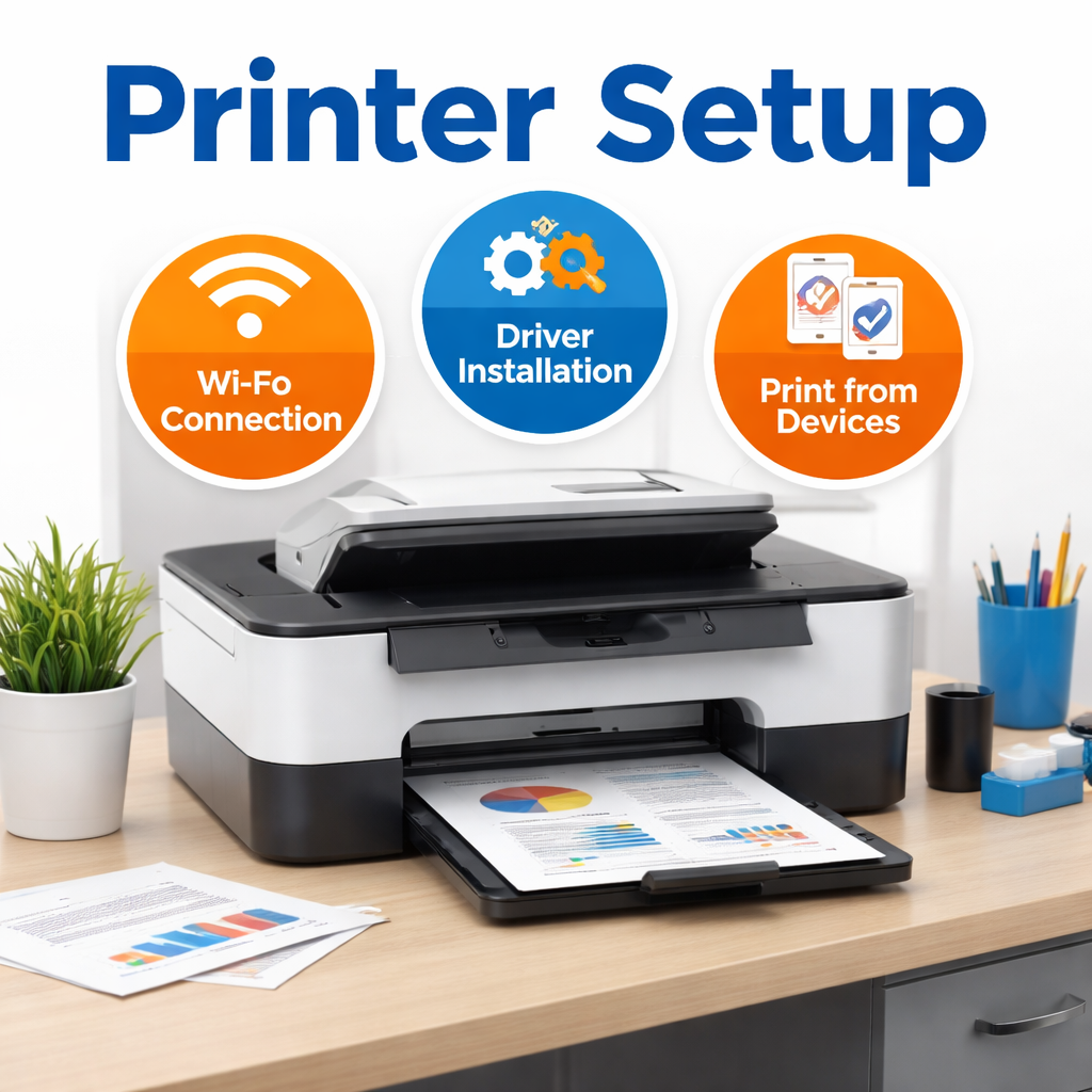 Professional Printer Setup and Repair Services in Deerfield Beach