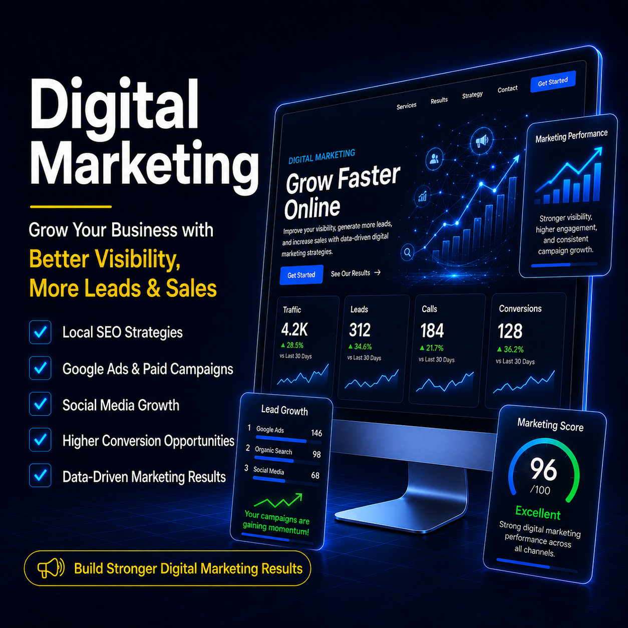 Digital marketing services in Deerfield Beach for visibility leads and sales