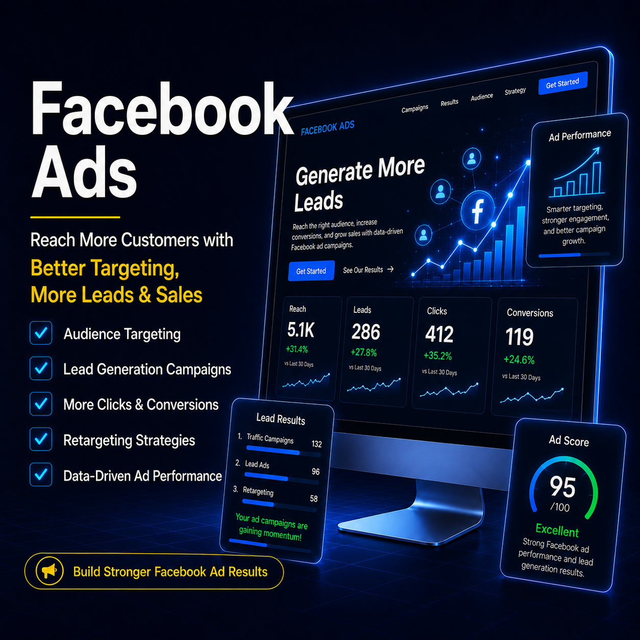 Facebook Ads management in Deerfield Beach for audience targeting leads and conversions