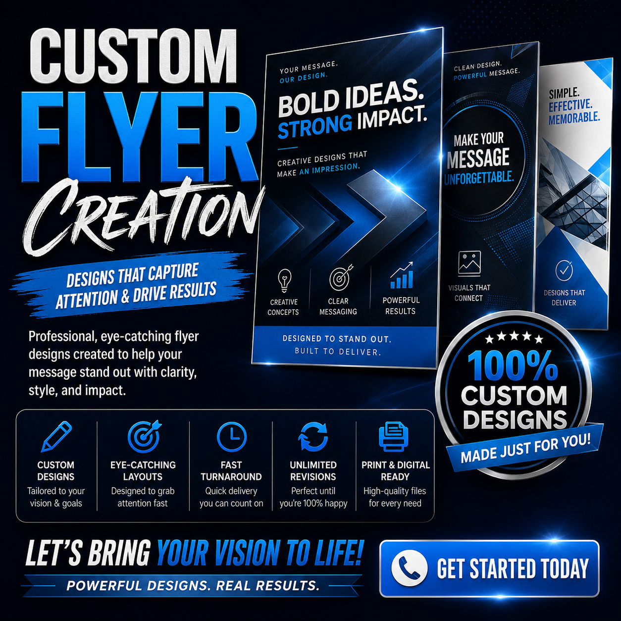 Digital marketing creative and advertising design services by Cal's Digital Marketing