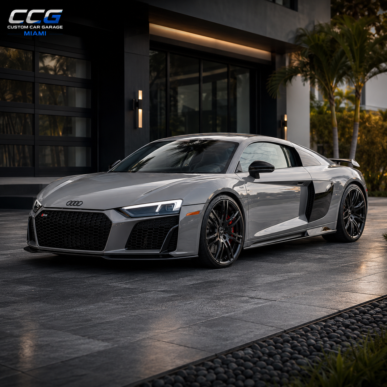 Custom luxury automotive AI marketing creative